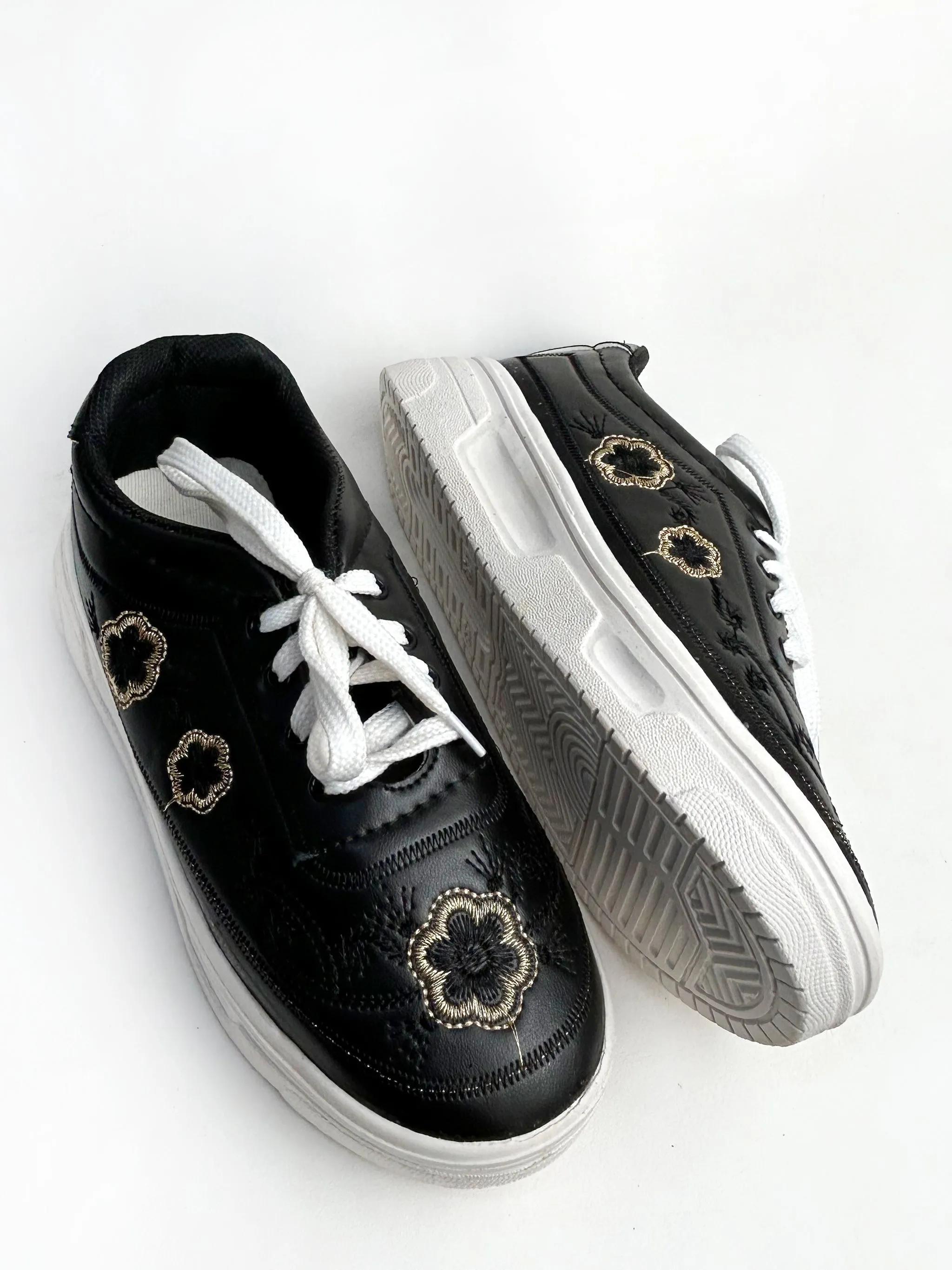 Black Sneakers For Women/Girls GWS08