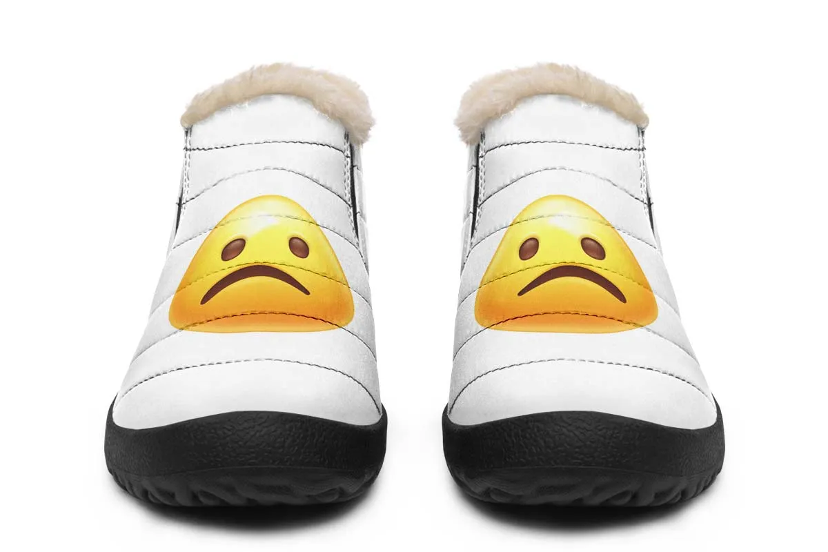 Confused Face White