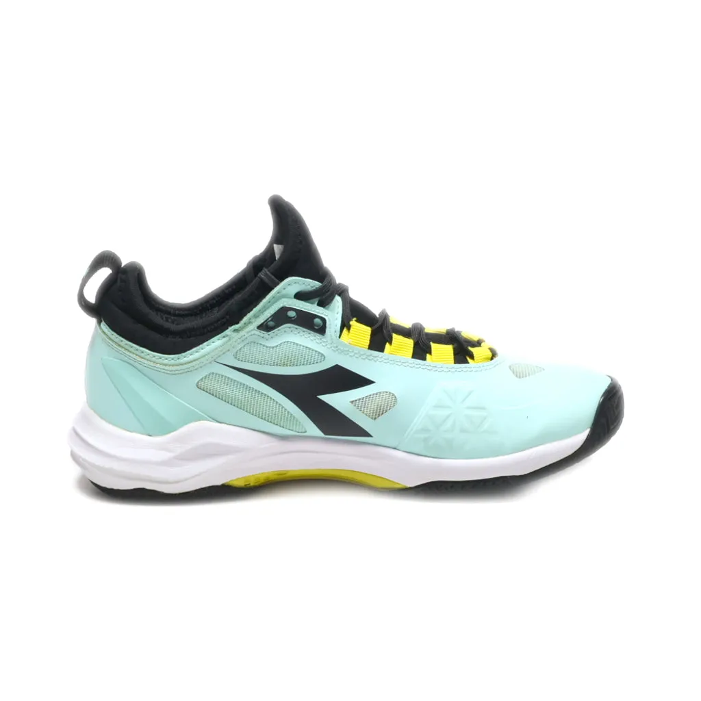 Diadora Speed Blushield Fly Sport Shoes Fabric Blue Colour For Women