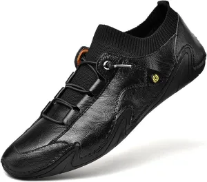 Dress Shoes for Men Handmade Leather Casual Sneakers for Men Breathable Driving Loafers | Designer Fashion Moccasins