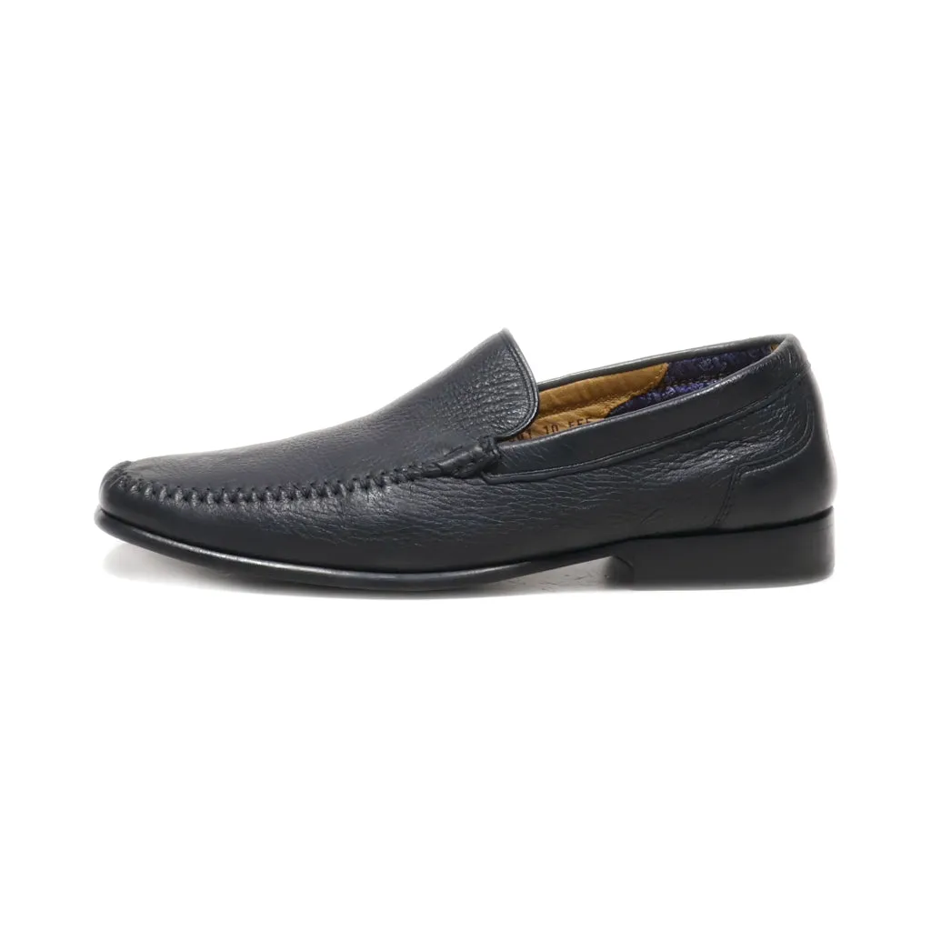 Florsheim Imperial Formal Slip Ons Leather Black Colour For Men