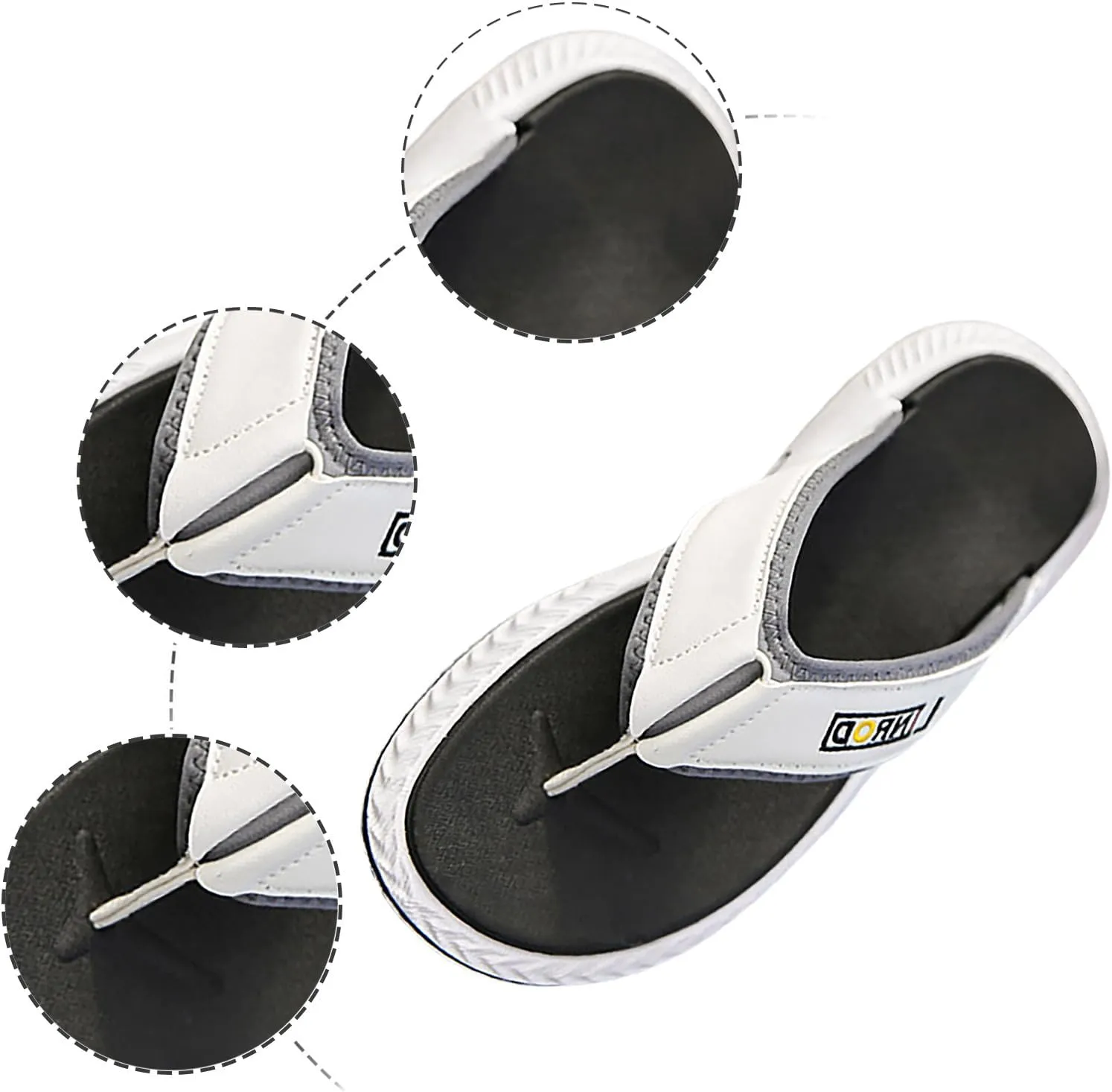 Foreign Trade Flip Flops For Men Beach Slippers For Men Summer Non Slip External Wearing With Toe Mens Ignite Men's Sandals M