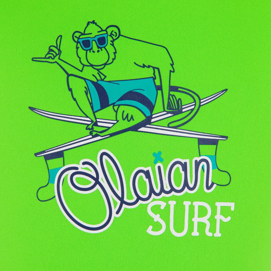 Kids’ surfing anti-UV printed water T-Shirt