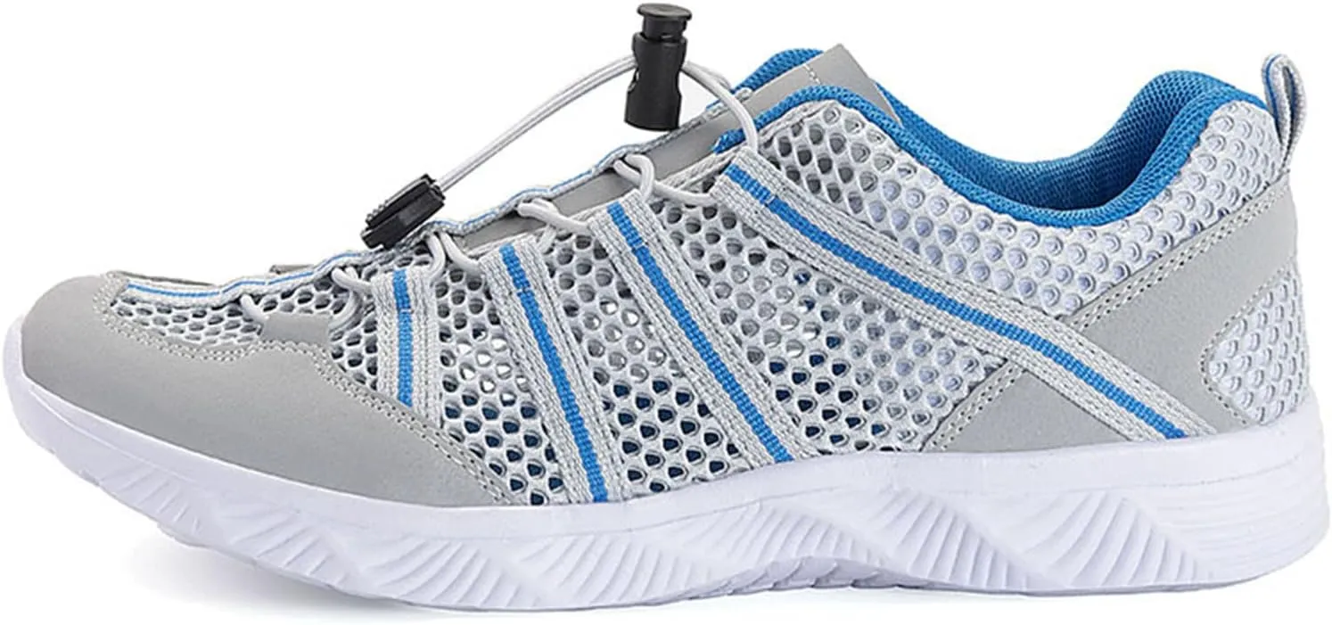 Men Sneakers Summer Couple Outdoor River Tracing Shoes Mesh Breathable Comfortable Casual Sneaker Rack for Men Bedroom Men's