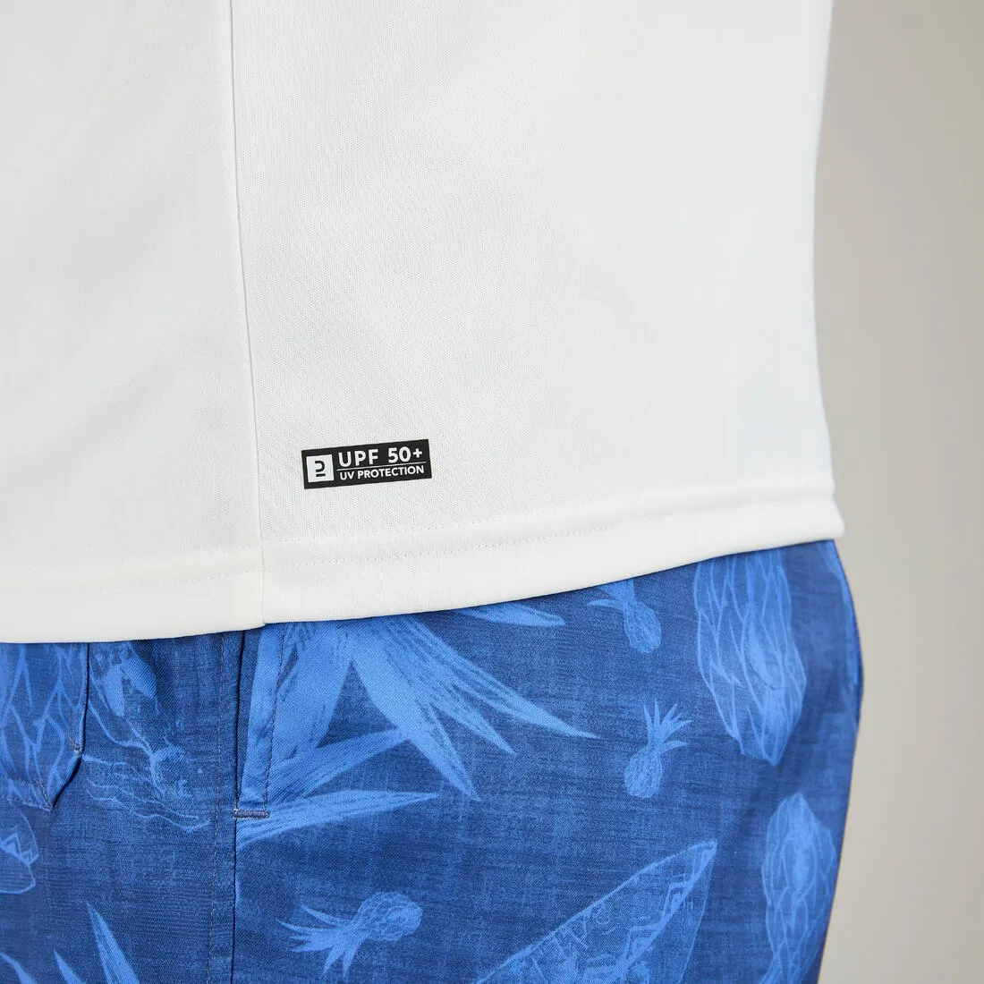 Men's surfing short-sleeve anti-UV WATER T-SHIRT