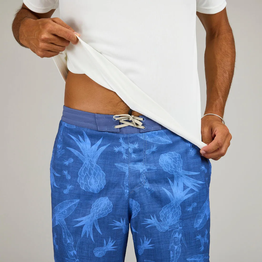 Men's surfing short-sleeve anti-UV WATER T-SHIRT