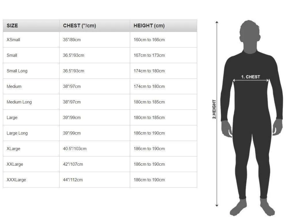 Osprey Origin Mens 3/2 Shorty Wetsuit