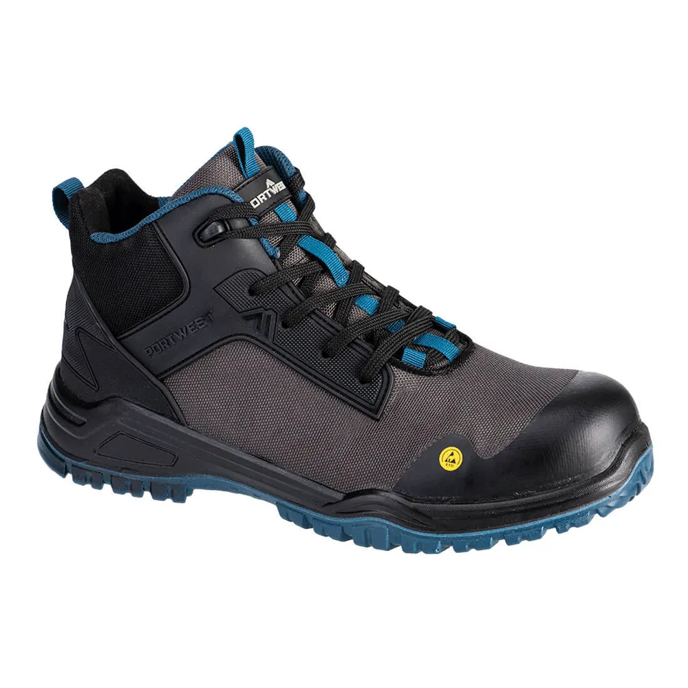 Portwest FE01 FX2 Bevel Composite Mid Boot S3S ESD SR FO