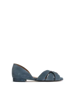 Sanni 20 Calf Suede Denim Blue