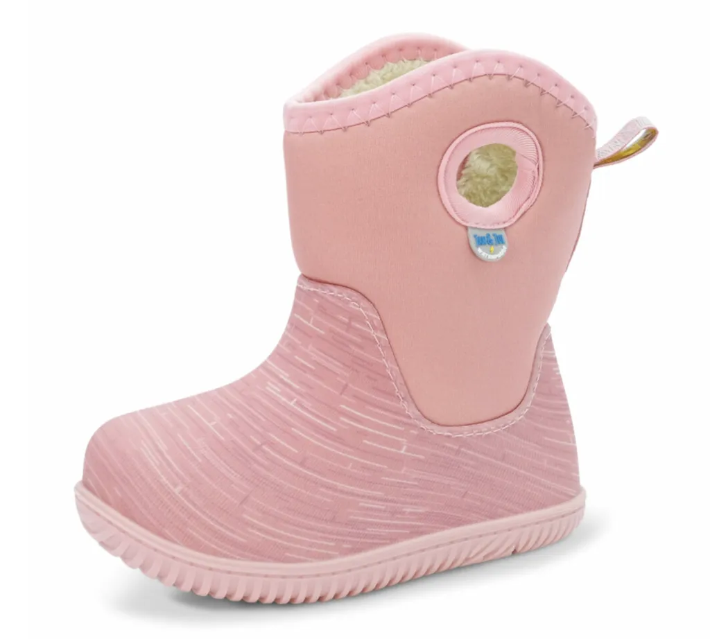 Size 9: Jan & Jul DUSTY PINK Birch Toasty-Dry Lite Winter Rain Boots NEW