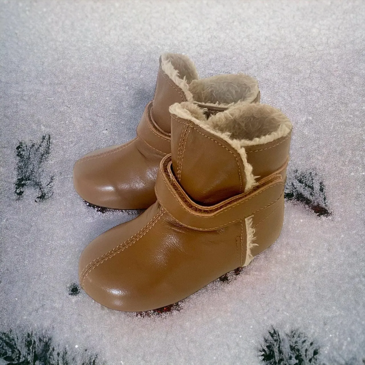 SNUG Baby & Toddler First/Pre Walker Boots Tan