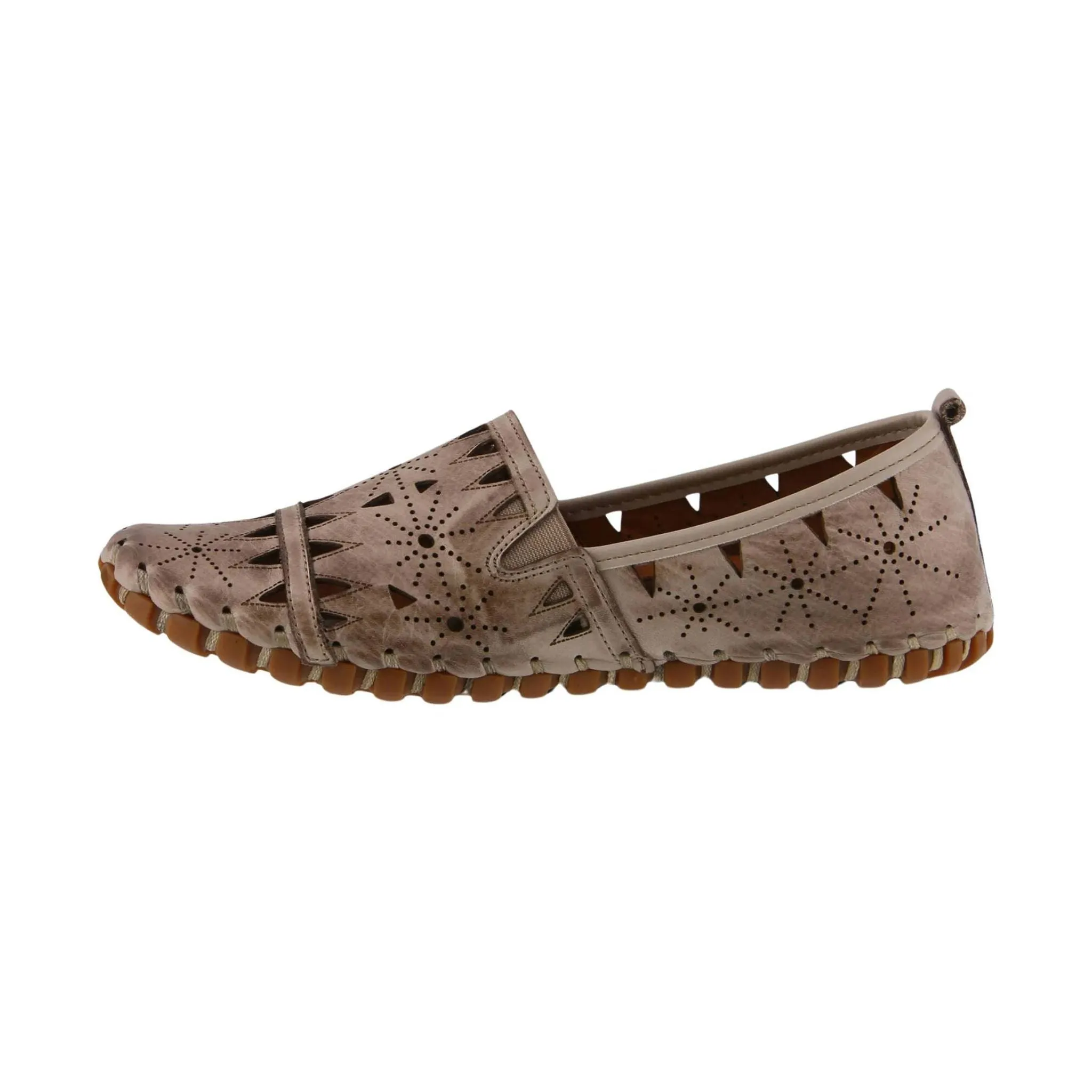 Spring Step Women's Fusaro Loafer Shoes - Grey