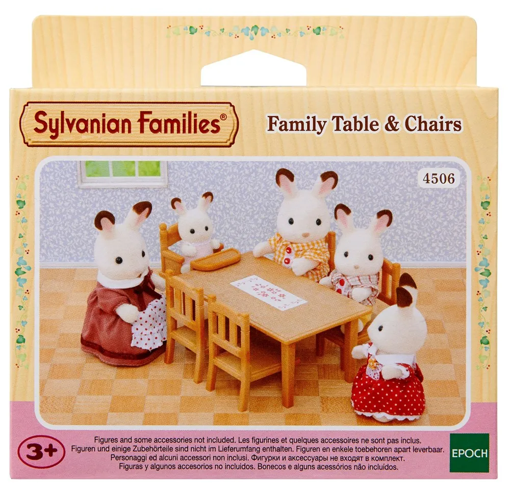 Sylvanian Families 4506 Family Table and Chairs