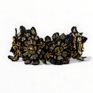 The Hadraniel Girls Black & Gold Headband